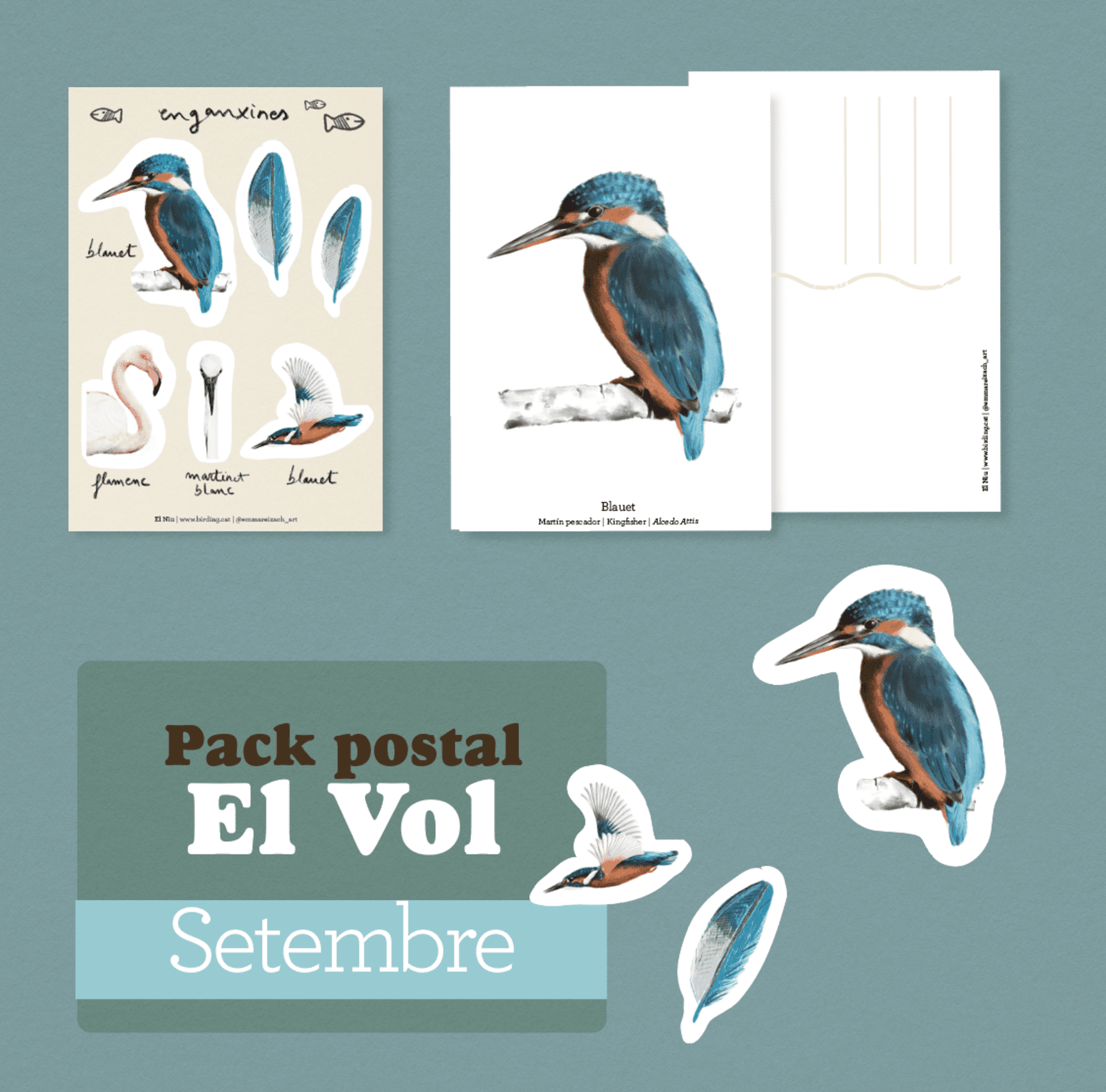 EL VOL - Blauet (carta) - 4